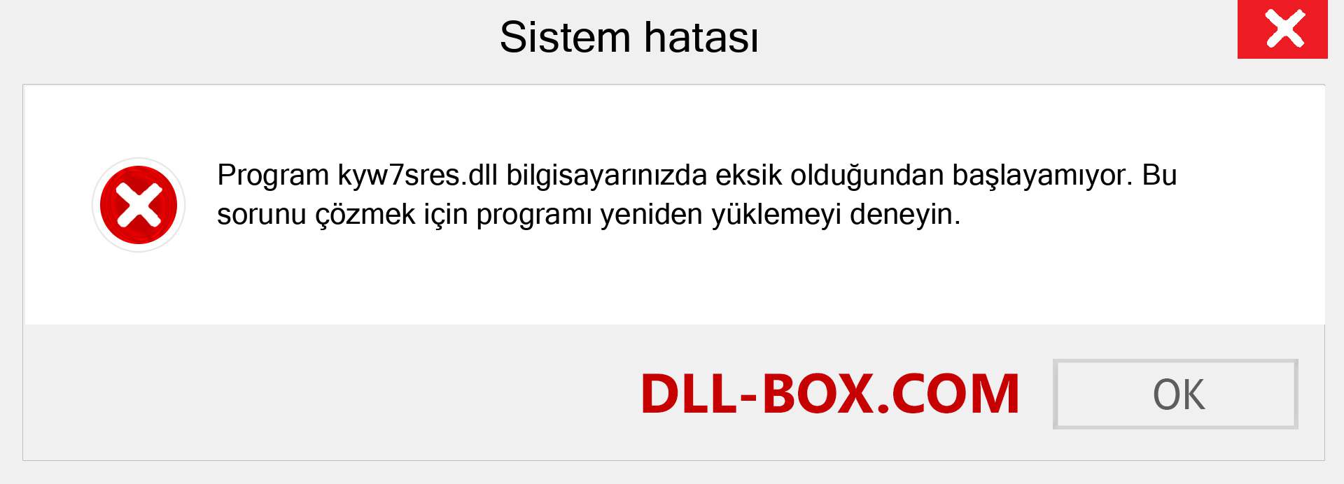 kyw7sres.dll dosyası eksik mi? Windows 7, 8, 10 için İndirin - Windows'ta kyw7sres dll Eksik Hatasını Düzeltin, fotoğraflar, resimler